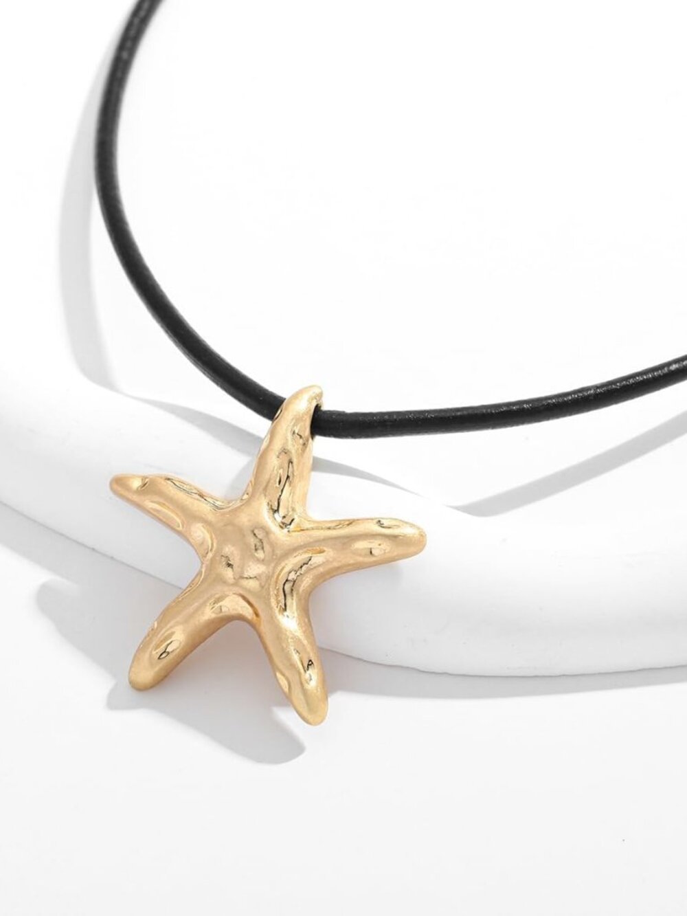 Gold Choker Necklace For Women Sun Heart Flower Charms Pendant Necklace Chunky G - Picture 6 of 7